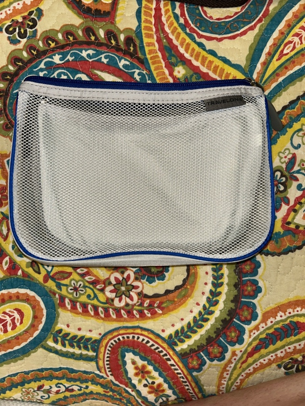 Travelon Trio of White Mesh Packing Pouches